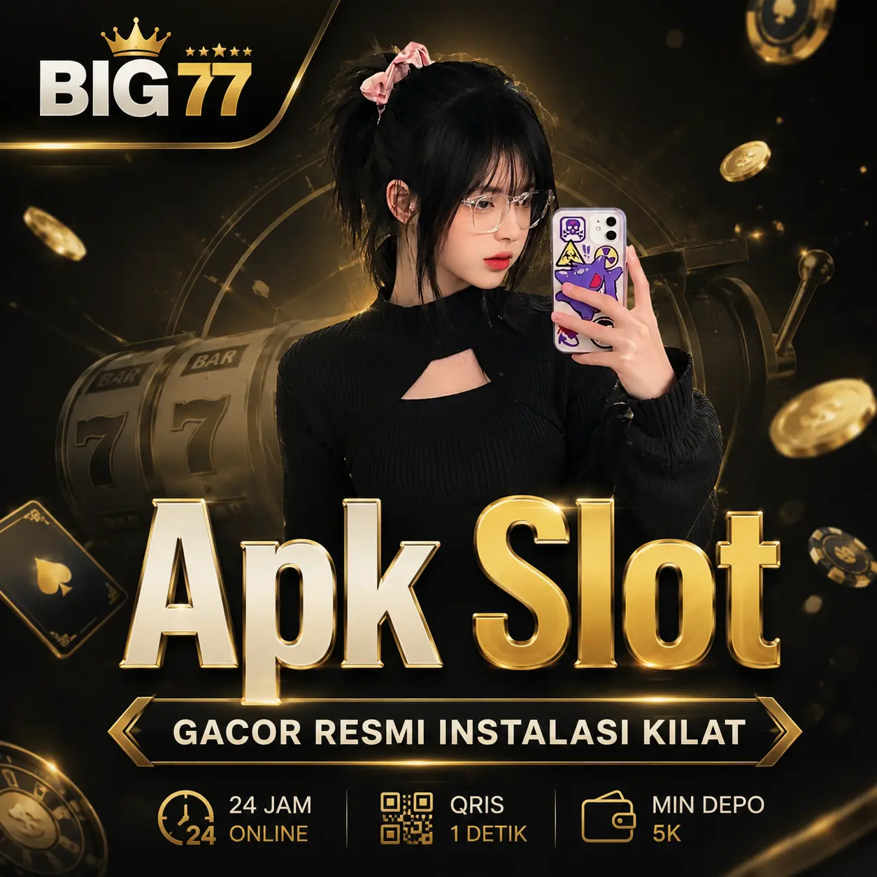 Galaxy A07 Front Black 